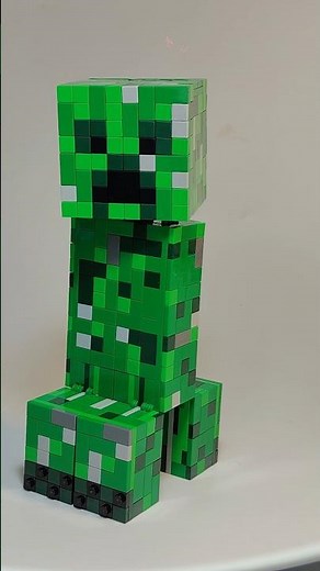 Creeper (Part 2) - Lego Minecraft (Tutorial) #shorts