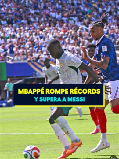 ¡MBAPPÉ LLEGÓ 58 GOLES CON FRANCIA!🔝🇫🇷 Además, Kylian está a tres goles de ser el máximo goleador en la historia de los mundiales. #TikTokDeportes #EspecialistasDeLaCopa
