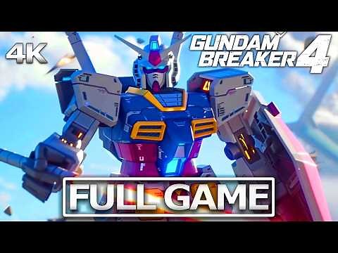 GUNDAM BREAKER 4 Full Gameplay Walkthrough / No Commentary【FULL GAME】4K 60FPS Ultra HD