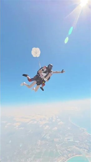 Capture the Thrill: Skydiving in Real Life, No Camera in Sight