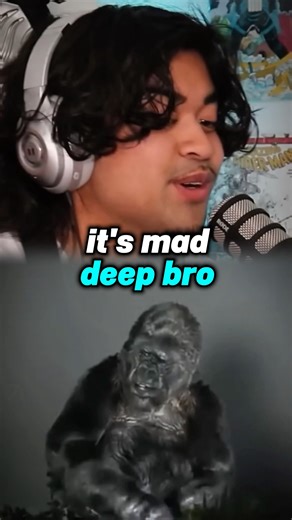 KOKO the gorilla’s last message 😢 #jumpersjump #gorilla #podcastclips