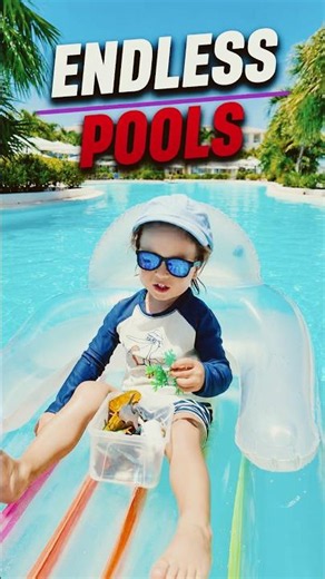 Pools Everywhere Inside Moon Palace Cancun Resort