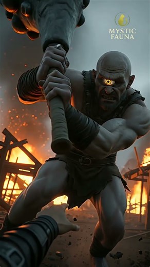 Cyclops | The One-Eyed Giant of Myth! #shorts #storytelling #mysticfauna