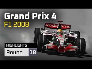 THE FINALE! | Grand Prix 4 | F1 2008 - Round 18 | Brazil (HIGHLIGHTS)