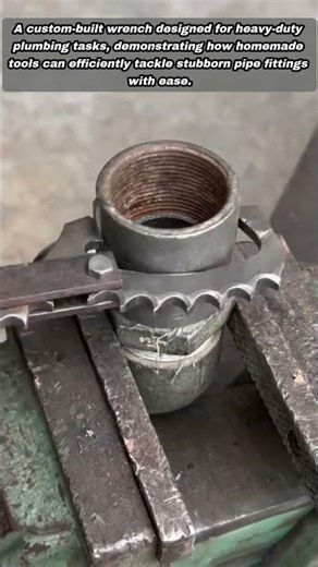Genius Metalworking Hack Using Rebar For A Strong Wrench