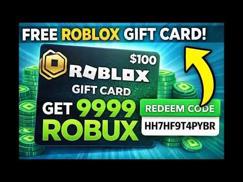 Roblox FREE Gift Card | Get 9999 Robux INSTANTLY (Legit Method 2026) | No Scam