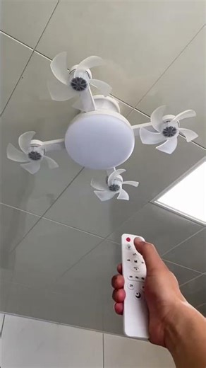 Drone Shape Socket Ceiling Fan with Light and Remote Control #shorts #youtubeshorts #ytshorts