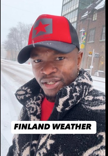Welcome to Finland 🇫🇮 #theukwuomafamily #finland #winterseason #soumi #saa #weather #viral_video #vira