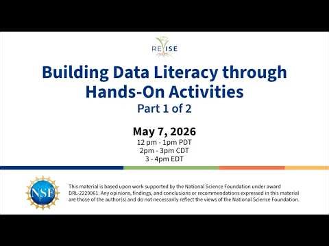 Building Data Literacy Through Hands-On Activities (Part 1)