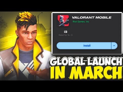 VALORANT MOBILE global beta announcement on 26th MARCH 🔥
