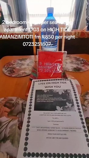 Amanzimtoti 1703 on High Tide: Affordable Sea Views