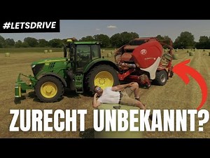 Diese Maschine ist eine Rarität!😳 (Fail inklusive) Let's Drive Lely Welger RPC 445 Tornado