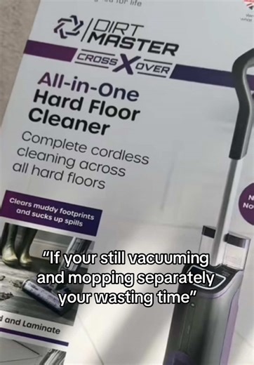 Cleaning your floors shouldn’t take twice as long. The Swan Crossover All‑in‑One Hard Floor Cleaner vacuums and washes at the same time so you can deep clean wood, laminate and tile floors in one go. Perfect if you hate mopping but still want spotless floors. 🧼✨ #tiktokshopfinds #cleaningtiktok #cleaninghack #homeessentials #hardfloorcleaner