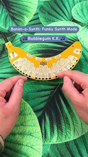 Bubblegum K.K. but it's on a banana shaped synthesizer 🍌