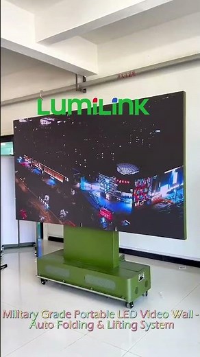 Rapid Deployment Mobile LED Screen | Foldable Tactical Command Center Display