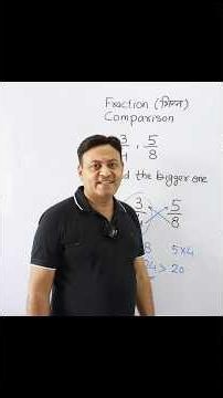Fraction Comparison Trick | Bigger Fraction Fast