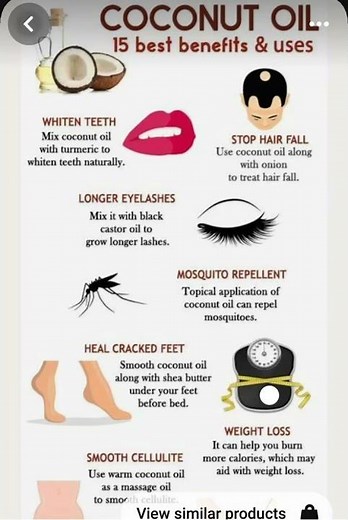 Coconut Oil: 15 Best Benefits and Uses — Nature’s Liquid Gold!#CoconutOilBenefits #NaturalHealing