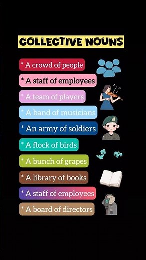 📘 Mastering Collective Nouns!