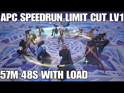 KH3 - Limit Cut Lvl1 APC Speedrun - 57m 48s with load - 10/04/26