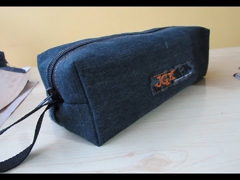 Confección de Cartuchera Rectangular [Incluye Molde]