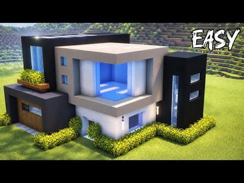 Minecraft: Best Modern House Tutorial🏠
