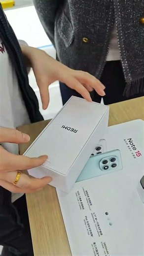 "New phone unboxing review "Redmi not15 This work has been played 262 times in