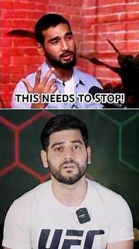 Stop Trolling Anshul Jubli 🇮🇳 | Support Indian Fighters | UFC Shorts #ufcindia