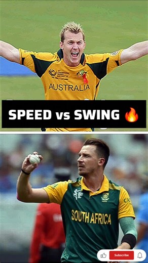 Brett Lee vs Dale Steyn 🔥 Speed vs Swing | Who Is Deadlier? #brettlee #dalesteyn #shorts