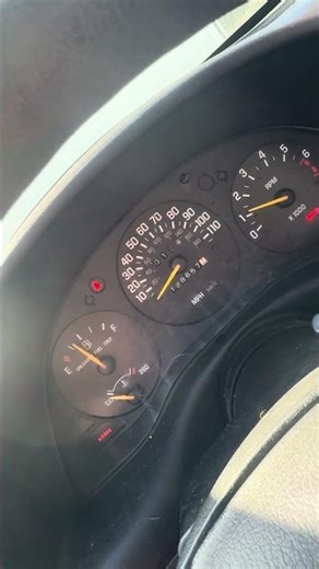 1998 Chevy Monte Carlo cold start -9°F
