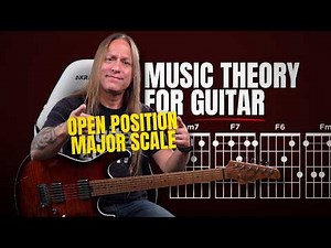 Music Theory for Guitar – Module 3: Open Position Major Scale