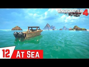 UNCHARTED 4: A Thief's End Walkthrough Part 12 | Chapter 12: At Sea | Wheel Puzzle (Full Gameplay)