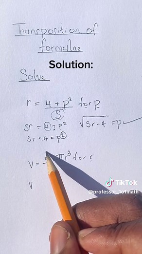 Understanding Formula Transposition: Tips and Techniques