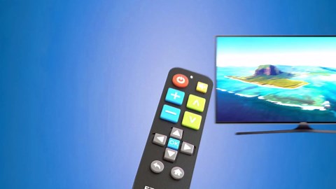 Samsung Replacement TV Remote Compatible with Samsung TV's ONLY (Black) Big Button TV Remote Control, Simplified and Easy to Use (2xAAA Batteries not Included)