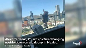 76K views · 130 reactions | A 23-year-old college student survived a 25-metre fall while doing "extreme yoga." Alexa Terrazas reportedly broke 110 bones and needs full reconstruction of her ankles, knees and face, and likely won’t walk for another three years after the fall. READ MORE: https://globalnews.ca/news/5824341/woman-fall-extreme-yoga/ | Global News | Facebook