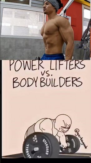 Powerlifter vs bodybuilder
