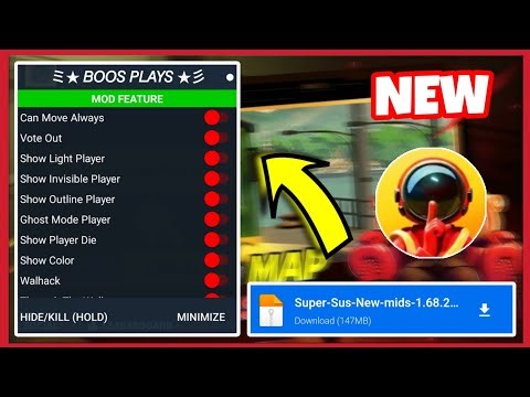 Super Sus Mod Menu v1.68.29.033 | Always Impostor & Unlock All Skin