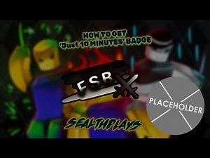 How to get the ‘Just 10 MINUTES' badge + 'Immunity' Sword in ‘Fight Sword Battles' | [Roblox]