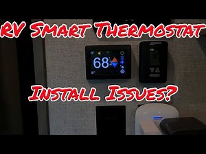 Micro Air Easy Touch RV Smart Thermostat Install