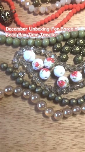 Bargain #Bead Box #Unboxing Time Traveler #jewelry #beadedjewelry #handmadejewelry #necklace #diy