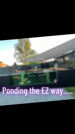 Ponding the EZ way 💧🐟 Clean lines. Crystal water. Serious koi. This is how modern koi ponds are done. Built. Delivered. No drama. Just results. #EZPond #PondingTheEZWay #KoiPond #ModernGarden #GardenGoals