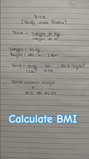 how to calculate BMI !! body mass Index !! bmi height and weight......!
