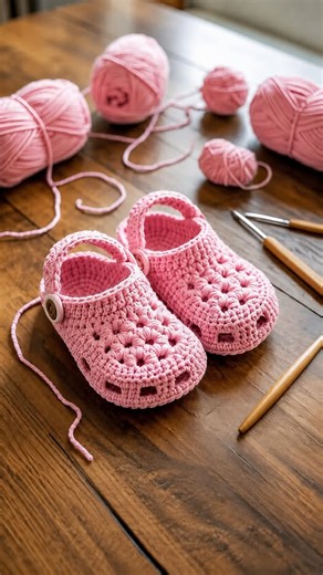 Crochet Baby Crocs Pattern - Ilovecrafts