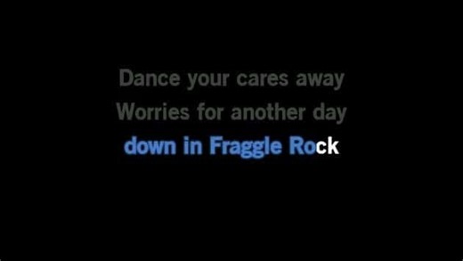 Karaoke Opening Theme - Fraggle Rock - CDG, MP4, KFN - Karaoke Version