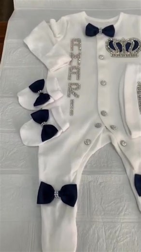 Welcome you lil one in this adorable crown set. Available in store in Nigeria and uk. https://www.houseofcupid.co.uk/product-page/royal-blue-4piece-set | Uloma Nwogu