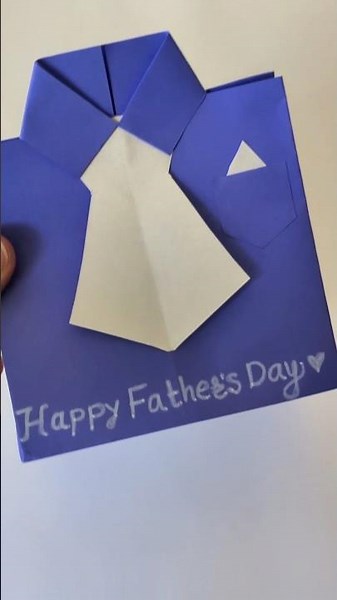 DIY Father's Day Gift Bag 👔 Easy Handmade Paper Craft