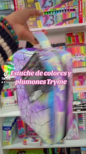 Maletín de Colores Traimi: Plumones, Colores Vivos y Pastel, Multicolor con Goma