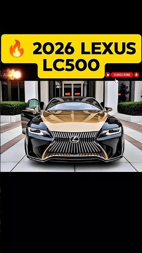 🔥 2026 Lexus LC500 – Ultimate Luxury & Power in One Beast! 😍#LexusLC500 #LuxuryCars #Supercar