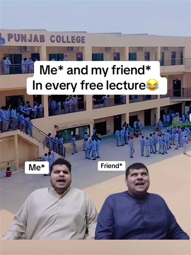 Relatable Moments with Friends in Class