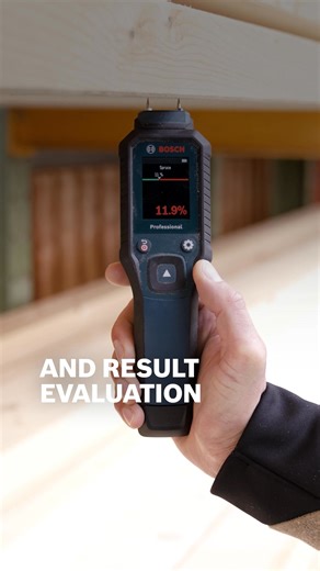 150K views · 150 reactions | Introducing our four new moisture measurement tools!​ With an easy-to-read LCD Colour Display and adjustable Threshold Scale, you can see everything at a glance and get faster results. 朗 ​ Discover our new range today!​ https://brnw.ch/21wWtmZ | Bosch Professional Power Tools and Accessories | Facebook