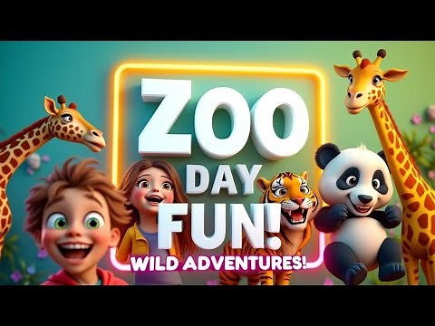 Zoo Day Fun/Exploring the Zoo – Animal Adventure for Kids/Our Wild Adventure to the Zoo